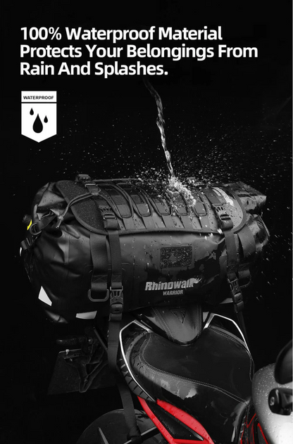 Rhinowalk Warrior Waterproof Motorcycle Tail Duffel Bag