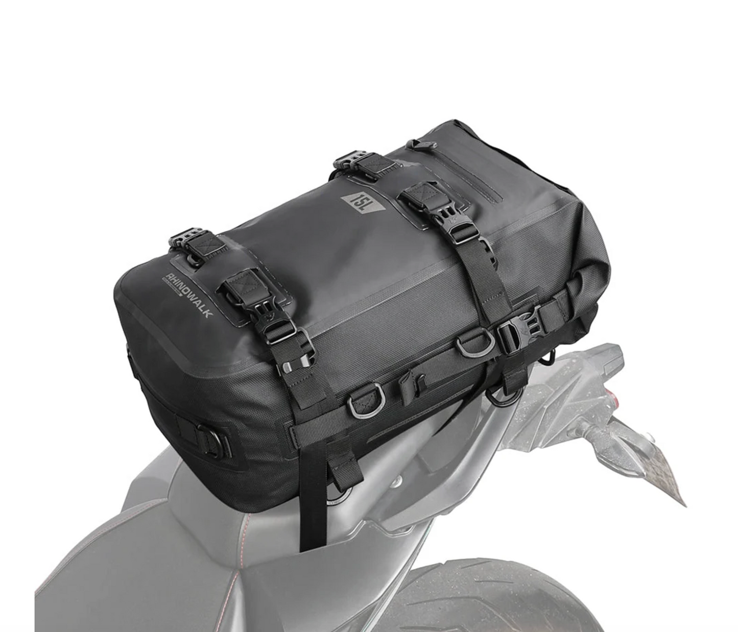Rhinowalk Modular Waterproof Motorcycle Tail Pack (8L / 15L / 30L)