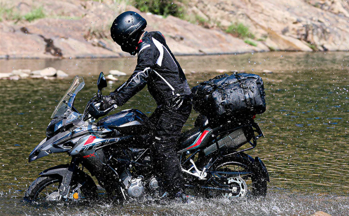 Rhinowalk Modular Waterproof Motorcycle Tail Pack (8L / 15L / 30L)
