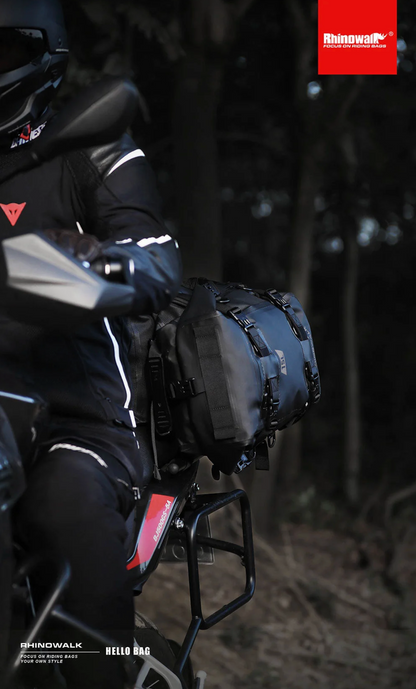 Rhinowalk Modular Waterproof Motorcycle Tail Pack (8L / 15L / 30L)