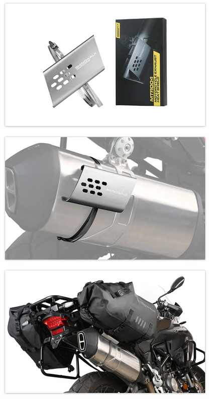 Rhinowalk Waterproof Motorcycle Pannier Side Bag 18/28/48L - Pair/Rackless