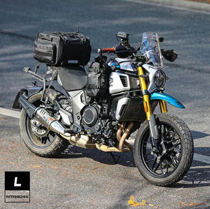 Rhinowalk Large Capacity Motorcycle Tail Seat Bag (Expandable Sizing)