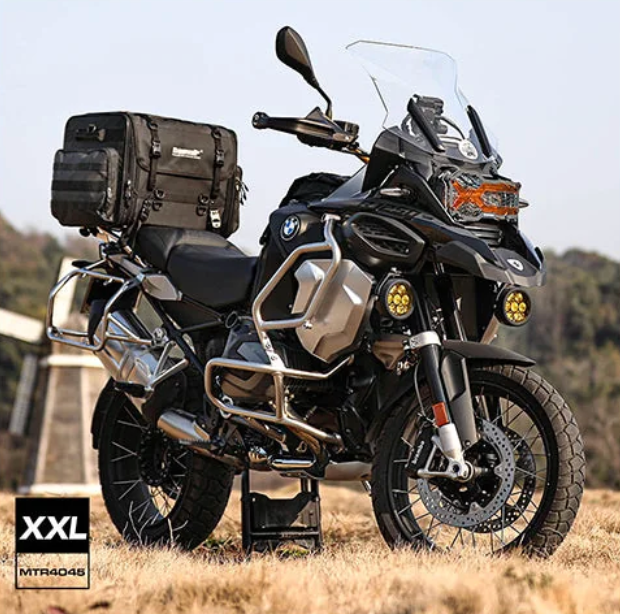 Rhinowalk Large Capacity Motorcycle Tail Seat Bag (Expandable Sizing)