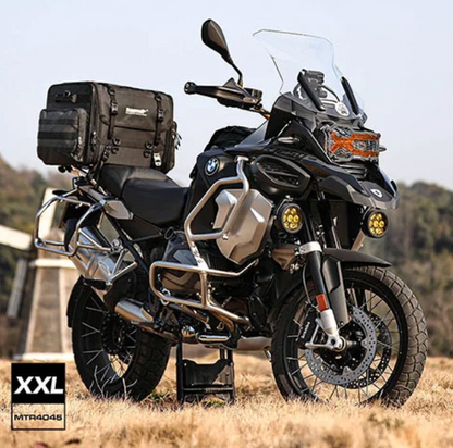 Rhinowalk Large Capacity Motorcycle Tail Seat Bag (Expandable Sizing)