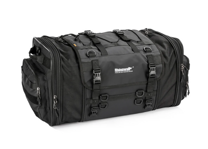 Rhinowalk Large Capacity Motorcycle Tail Seat Bag (Expandable Sizing)