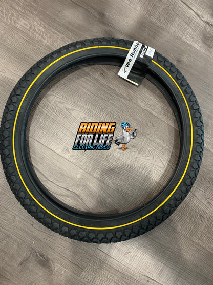 Tyre 20 x 2.125 black heavy duty. Suits E-bikes