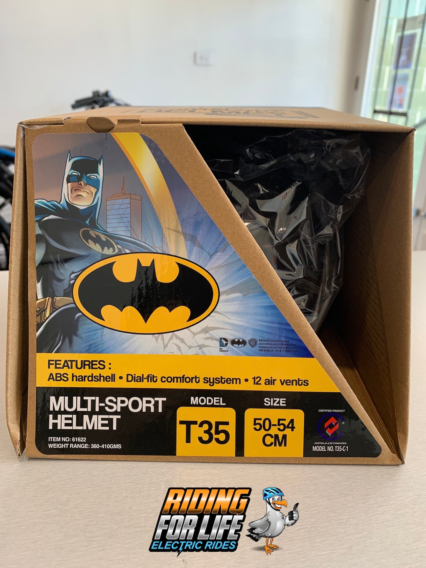 Licensed - Batman Helmet 50-54cm Adjustable