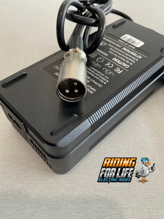 Ebike charger 48V 2A Li Ion Lithium XLR Plug Charger