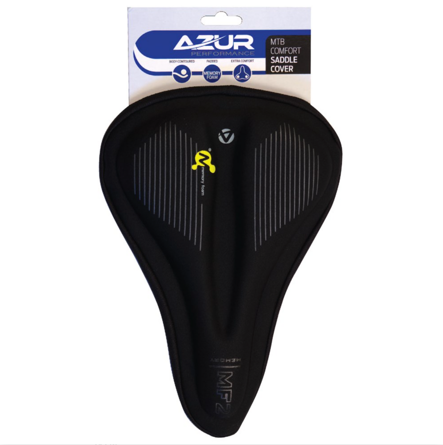 Saddle Cover -  Memory Foam - Suits E-mountain bike seat