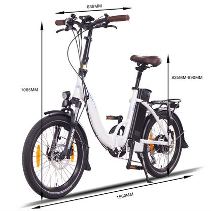 NCM Paris Plus Folding E-Bike