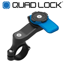 Load image into Gallery viewer, Quad Lock Motorcycle Handlebar Mount (suitable for most eBikes)
