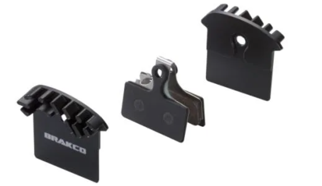 Disc Brake Pads (Brakco)- compatible SHIMANO XTR/XT/SLX with FIN cooling technology