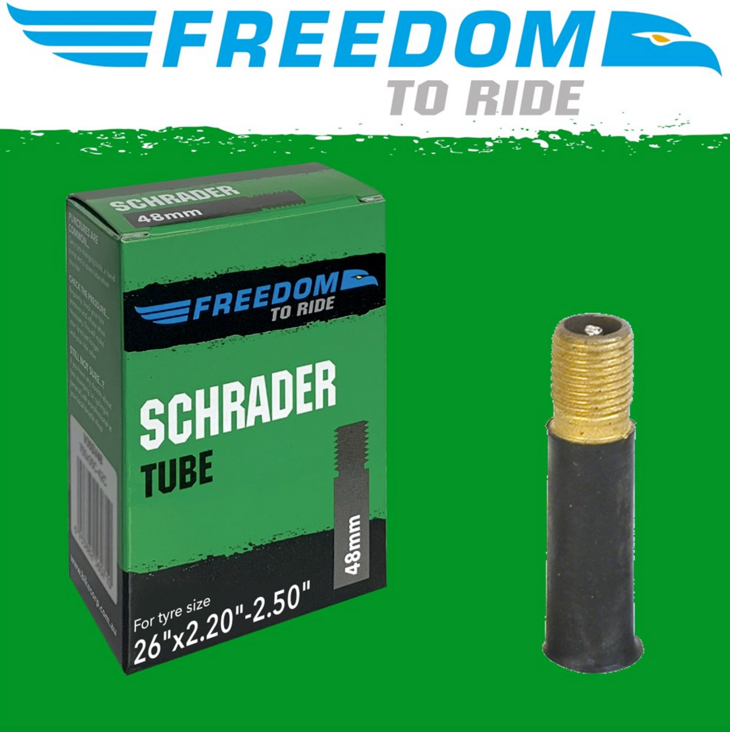 Tube - Schrader 26"x2.20"-2.50" (50) 48mm