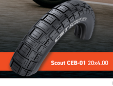 Load image into Gallery viewer, CST Scout 20 x 4.0 EMoped Tyre
