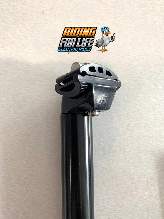 SEAT POST 30.9 x 400mm, Micro-Adjust, Alloy BLACK
